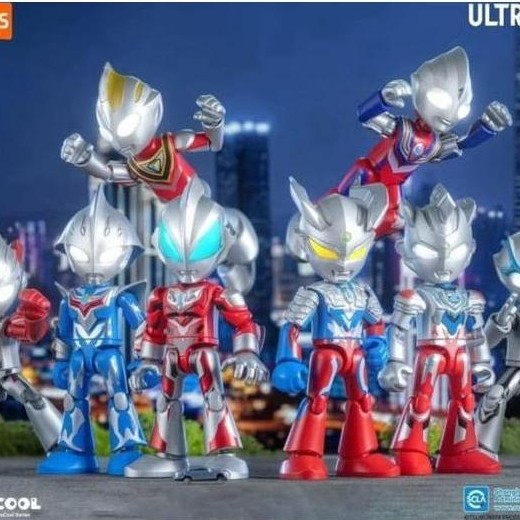 BLOKEES ULTRAMAN FIGURES V1 PRECOOL SERIES MODEL KITS ULTRAMAN X BLAZAR ZERO TIGA MULTI TYPE Z ALPHA