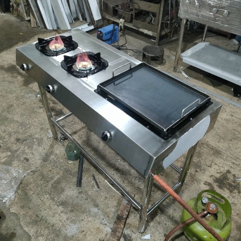 kompor roti bakar + 2 tungku