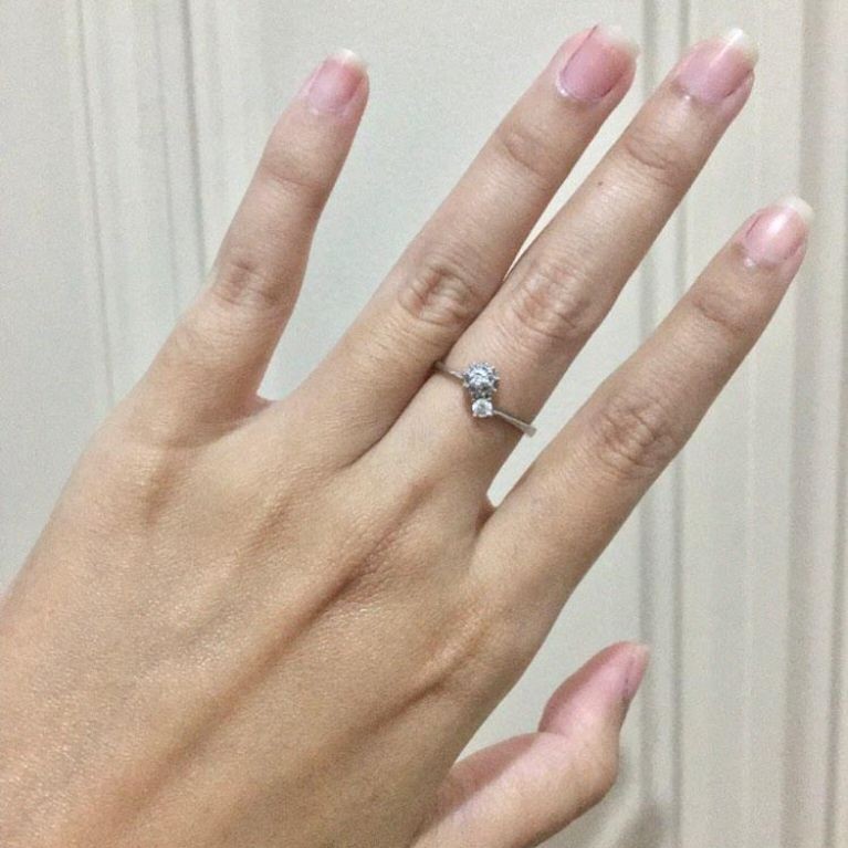 Preloved cincin sterling silver 925 size 10
