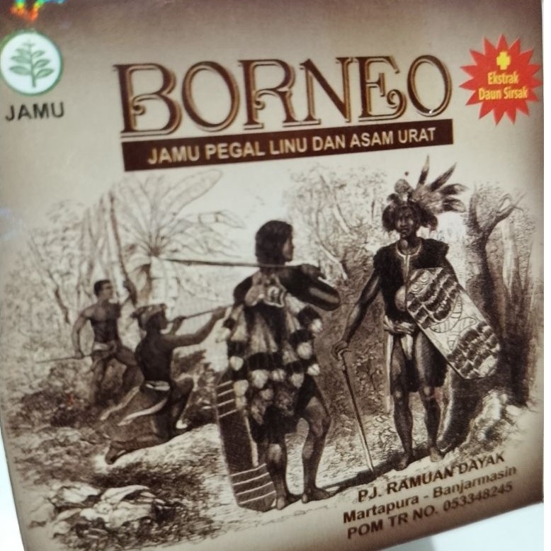 BORNEO Kapsul Asam Urat,Pegalinu,Reumathic
