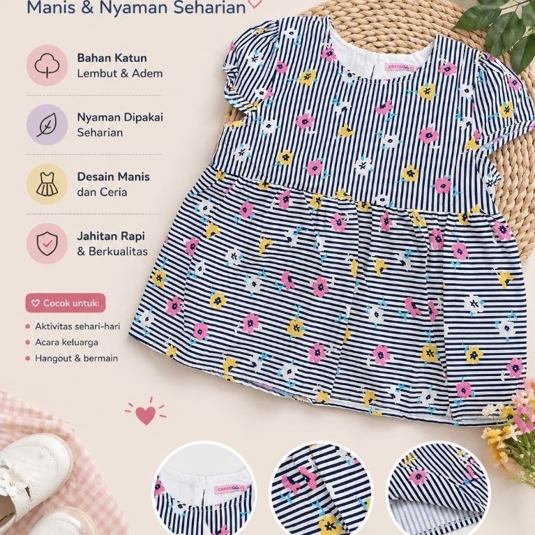 Blouse Anak Perempuan Cressida