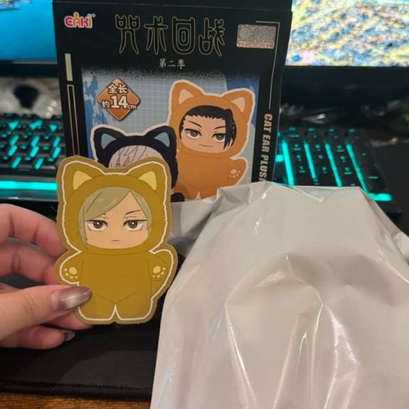 SELECTED ORI EAKI Nanami Kento Jujutsu Kaisen Blind Box Plushie