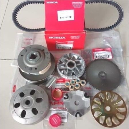 Full Set Paket Cvt Kirian Beat Fi/Scoopy Fi/Spacy Fi/Vario 110 Fi/Kzl