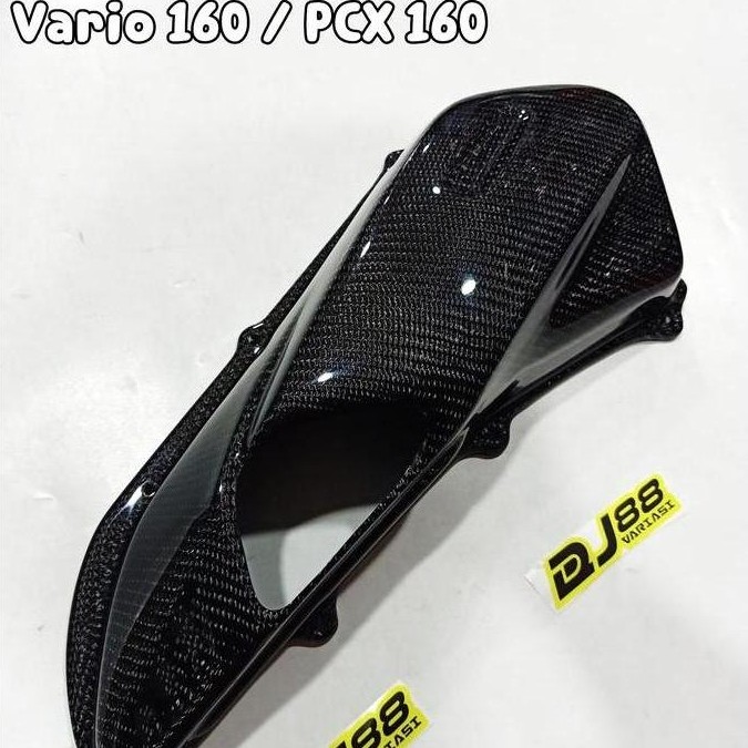 Cover Filter Udara Carbon Kevlar Vario 160 Pcx 160 Penutup Kevlar