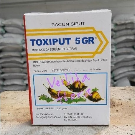 Toxiput Moluskisida Racun Pembasmi Siput & Bekicot