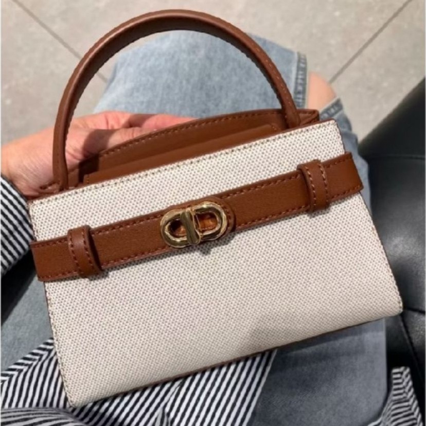 Tas CNK Buckle Top Handle Bag - Tas Import Premium - Sling Bag