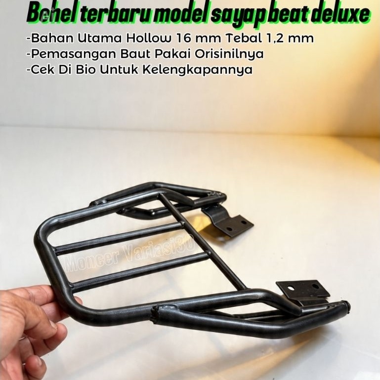 Dudukan Box Behel Box Motor Beat deluxe 2020