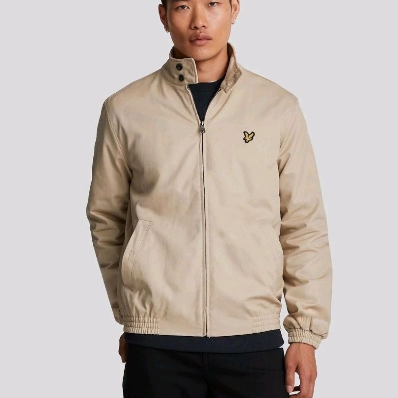 Lyle and Scott Harrington Jacket Stone Original