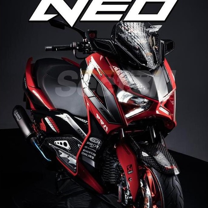 Windsheld Sectbill Xmax Connected Neo Aksesoris Motor Asli