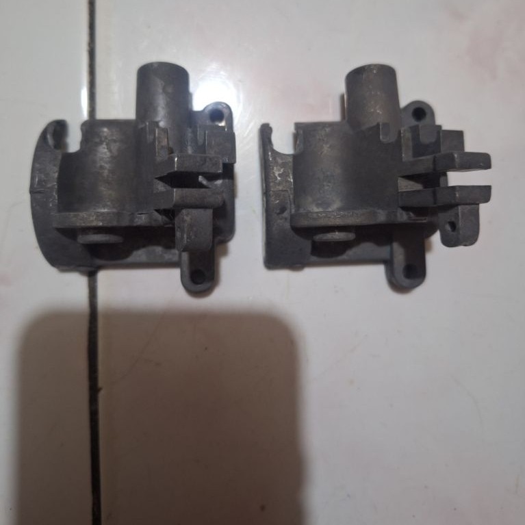 breket spion dudukan spion dudukan handle rem suzuki rc80 rc100 old original nos