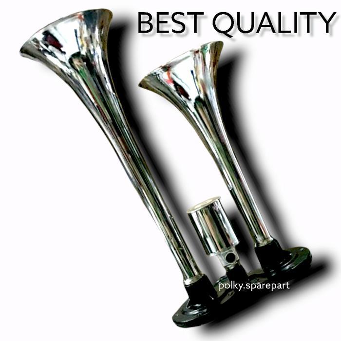 2 TEROMPET HORN KLAKSON TRUK TRUCK DUAL TROMPET