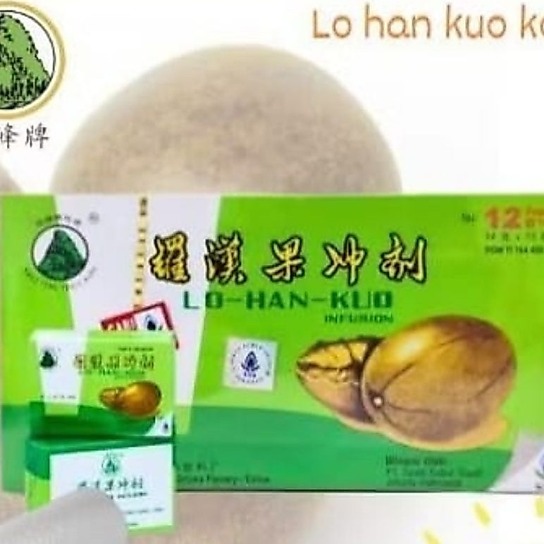 Lo Han kuo kotak / Lo Han kuo infusion/ minuman tradisional Lo Han kuo 168gr