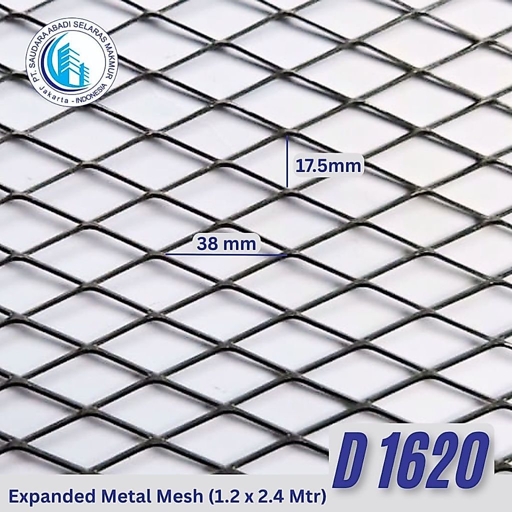 Expanded Metal 1620 / Expanded Mesh D1620 Expanda Diamond Mesh Ornamesh
