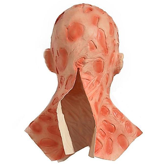Topeng Jason Freddy Krueger Latex Mask Costumes Adult Party Costume Halloween