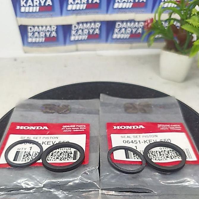 SIL PISTON CAKRAM DEPAN SUPRA / TIGER / KARISMA ORIGINAL AHM