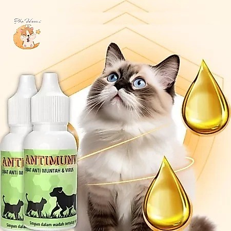 (The Ham's) Antimunvi Anti Muntah Kucing Anjing obat muntah