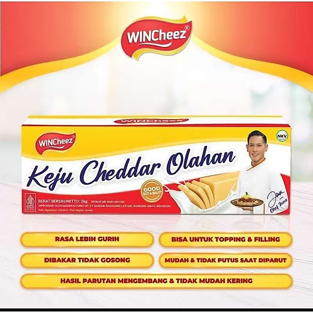Wincheeze Keju Cheddar [2000g/2kg]