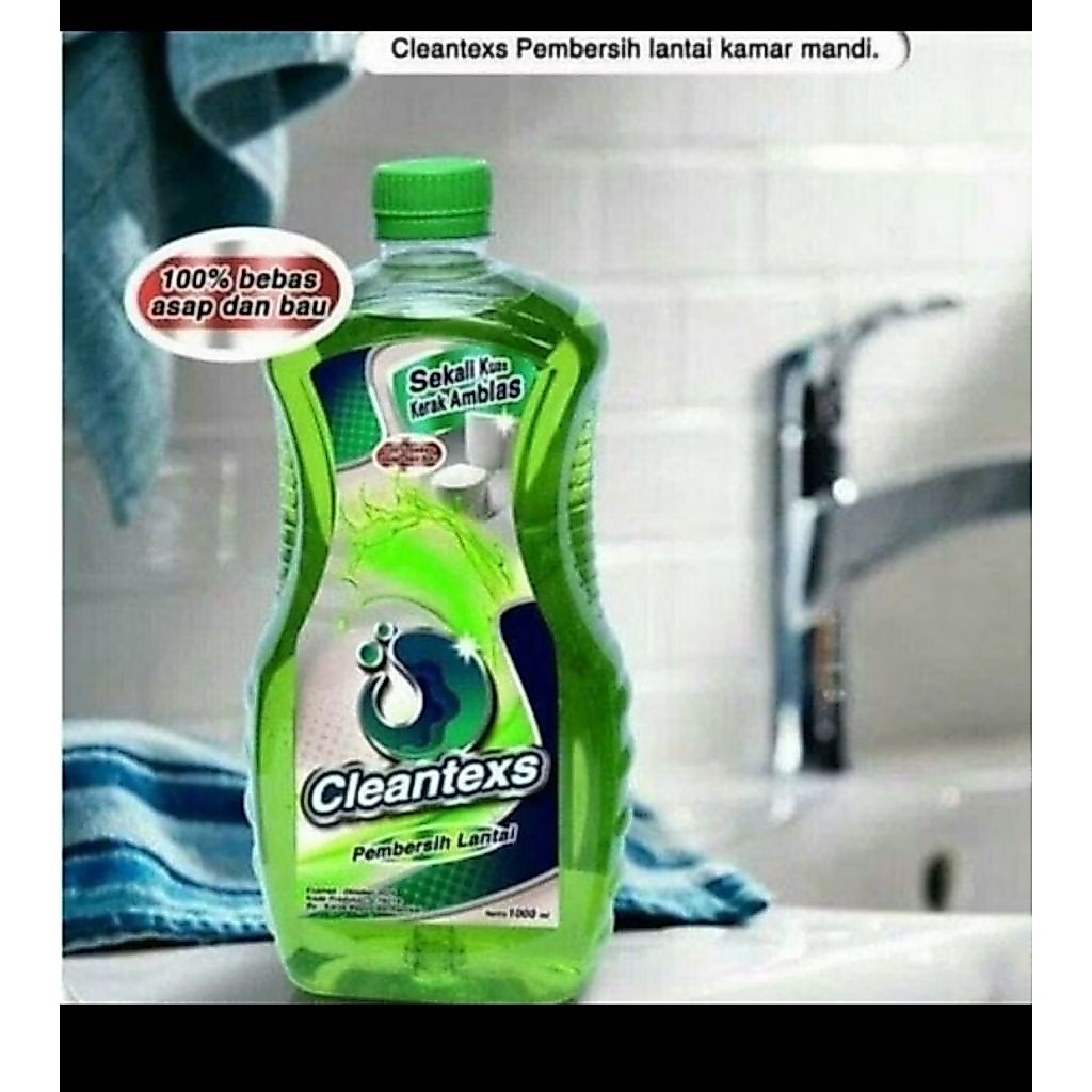 Pembersih Kerak Kamar Mandi CleanTexs 1500ml - Ampuh, Bebas Bau, Mudah Digunakan