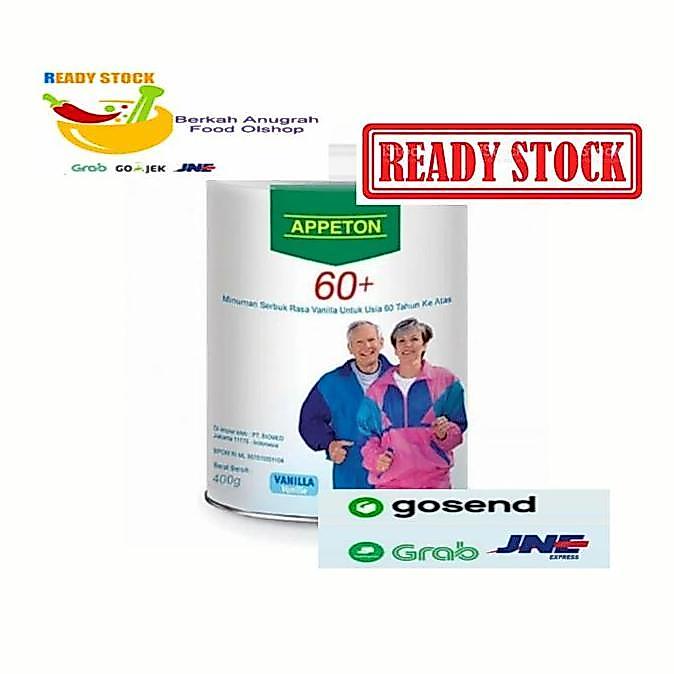 Terlaris Appeton 60+ Vanilla / Apeton Susu Lansia - Orang Tua 400 Gram