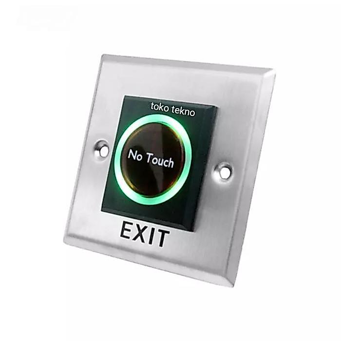 [] Exit Button Stainless No.Touch Exit Sensor