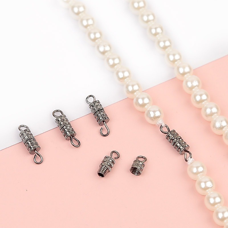 50Pcs Pengait Kalung Gelang / Kait Ulir Gelang / Kalung Ulir Putar / Penyambung Kalung Premium