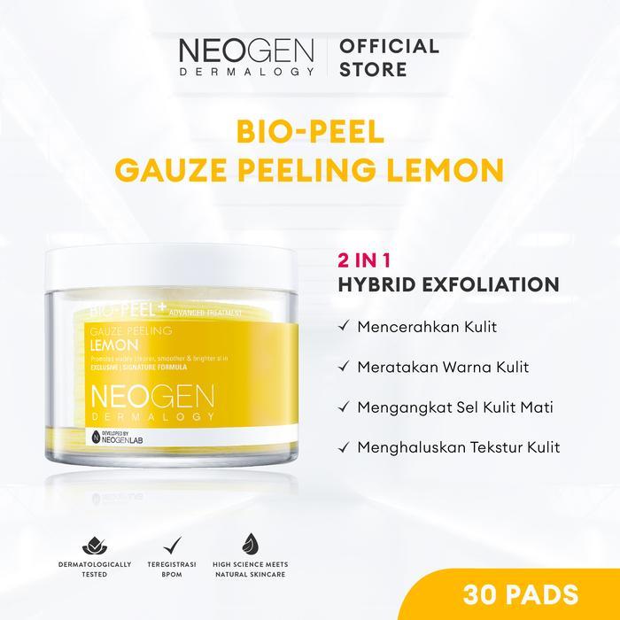 Neogen Dermalogy Bio Peel Exfoliating Pads Lemon (30pads)