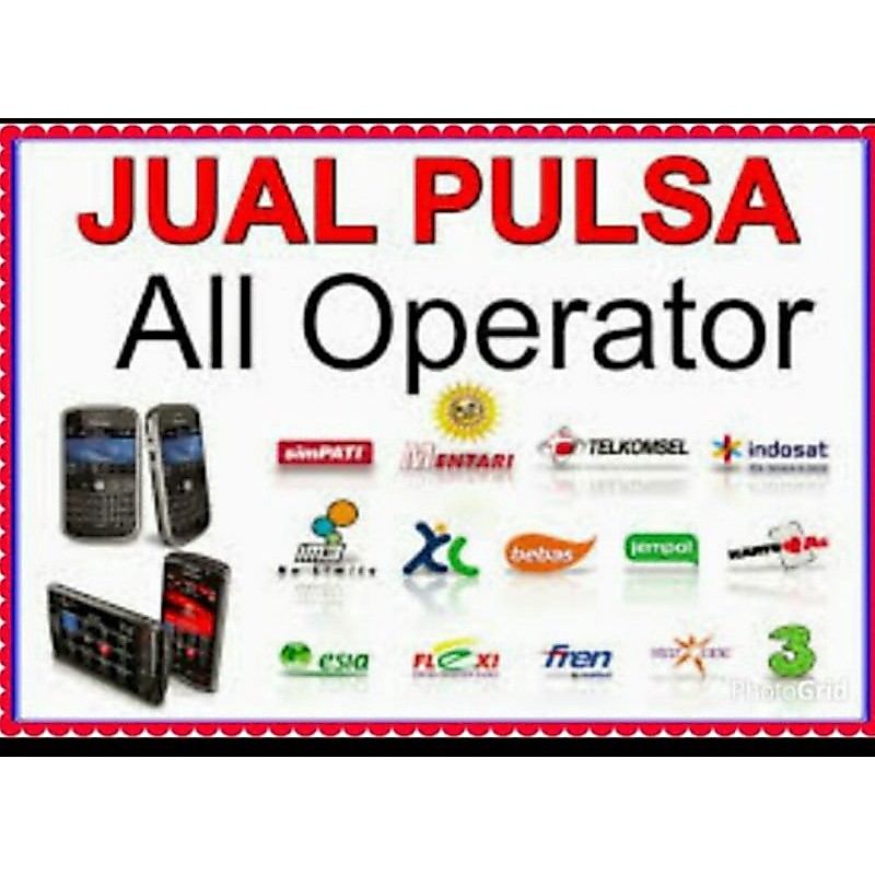 Jual pulsa all operator