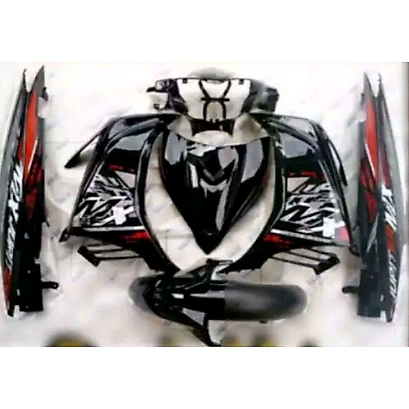 HEMAT COVER BODY Paket Hemat Cover Body Motor Jupiter MX 135 New Warna Hitam BODY YAMAHA JUPITER MX 
