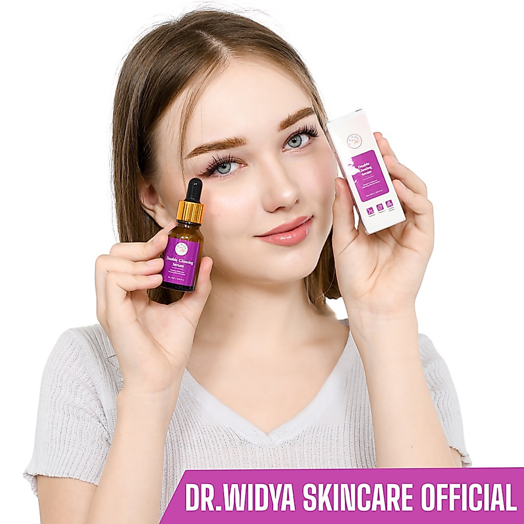 SERUM PEMUTIH WAJAH || BPOM || SERUM GLOW UP || DOUBLE GLOWING SERUM || PEMUTIH WAJAH || dr. Widya s