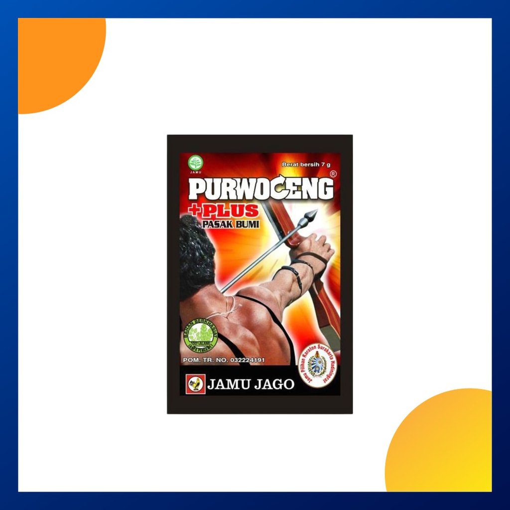 Jamu Jago Purwoceng Plus 15 Ml Box 10 Sachet