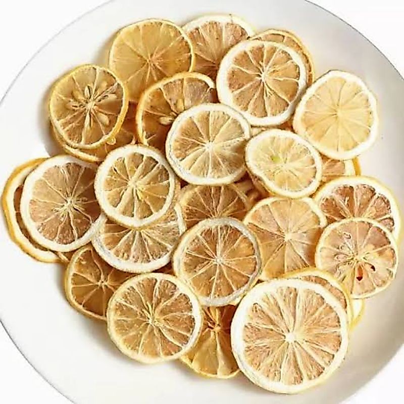 jeruk lemon kering / jeruk lemon  250 grm / jeruk lemon kering asli / diet / herbal