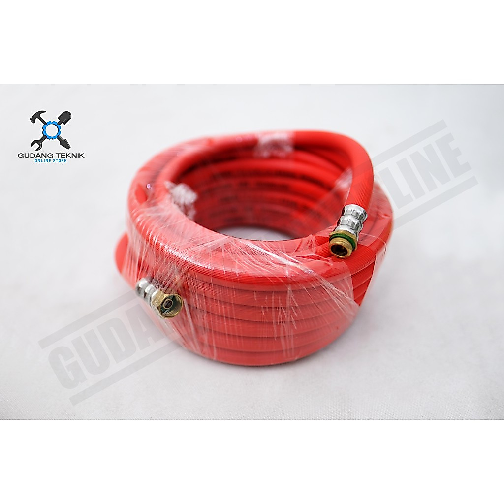 Selang Steam Kompresor 10 Meter SUMURA / Compressor Hose High Pressure Selang Angin Kompresor Panjan