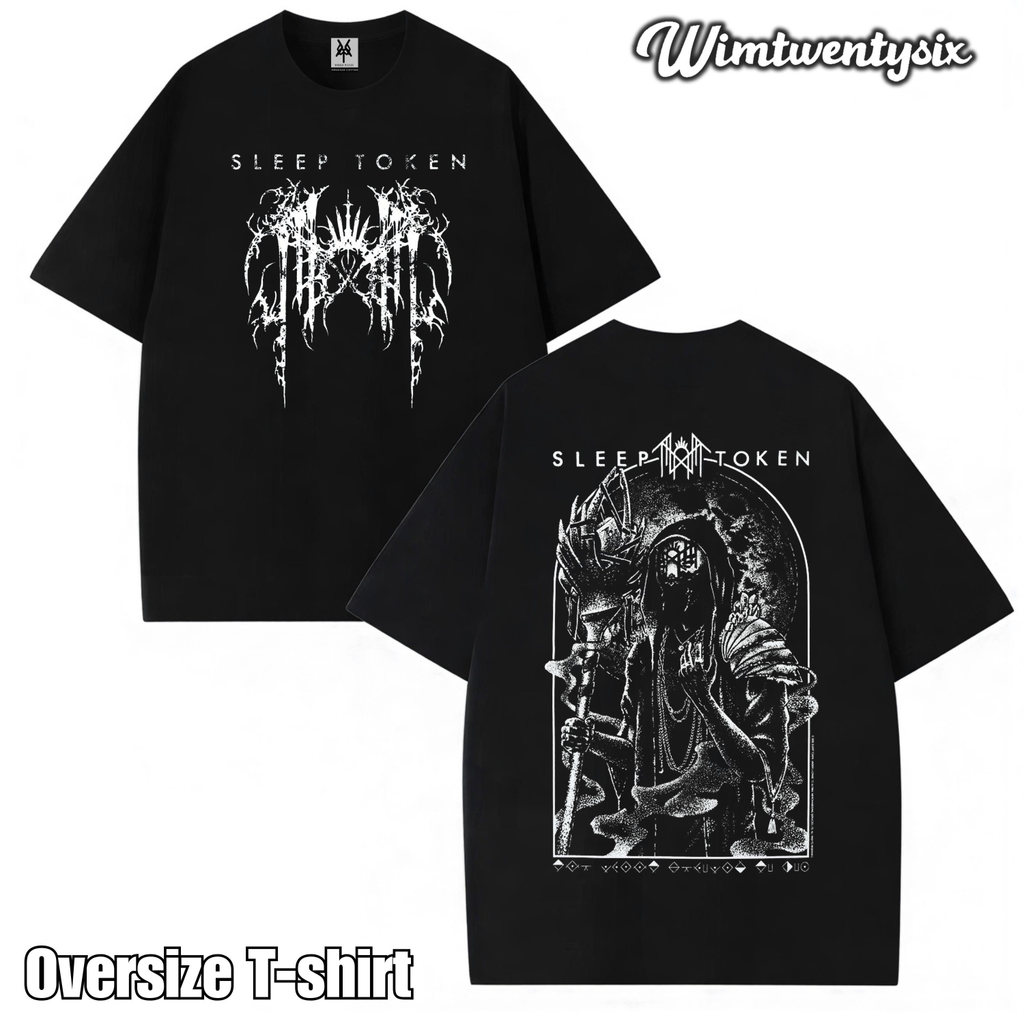 KAOS OVERSIZE SLEEP TOKEN VINTAGE TEE