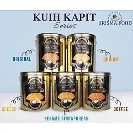 KRISMA FOOD KUIH KAPIT / KUE KAPIT KALENG ANEKA RASA / KUE KAPIT BOX ANEKA RASA