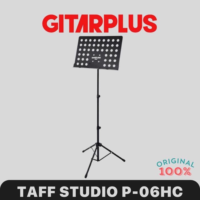 TaffSTUDIO Stand Partitur Musik Portable Folding Music Sheet Orchestra P-06HC - Stand Book P06HC Sta