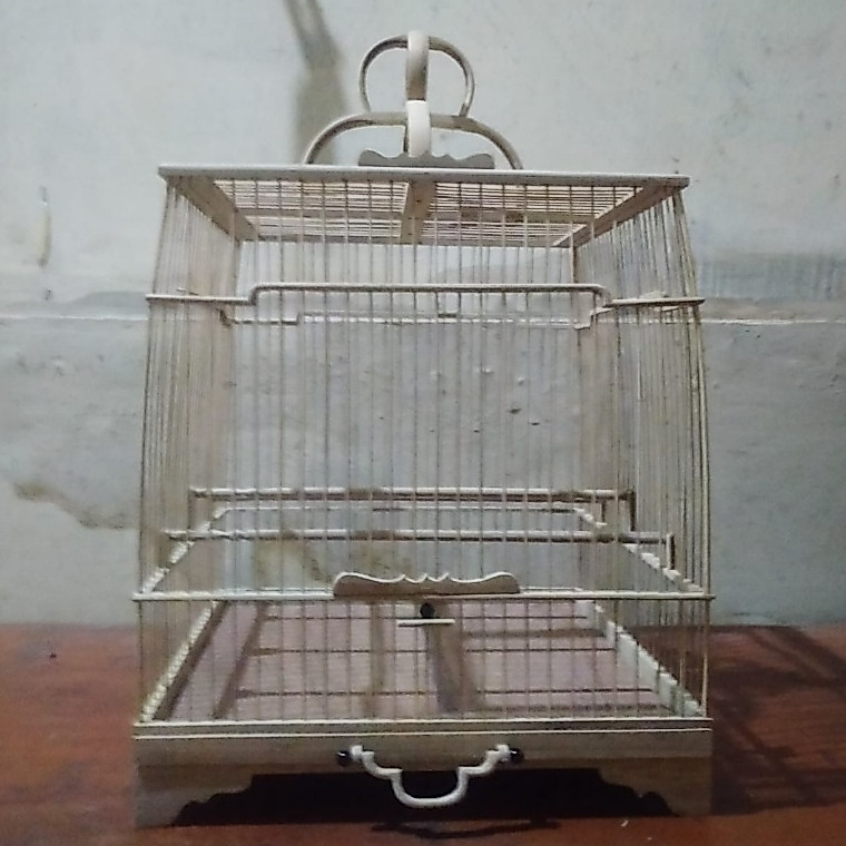 Sangkar Cungkok Bambu Ukuran 36 x 36 Cm / Sangkar Neinjing Bambu Ukuran 36 x 36 cm / Sangkar Kotak C