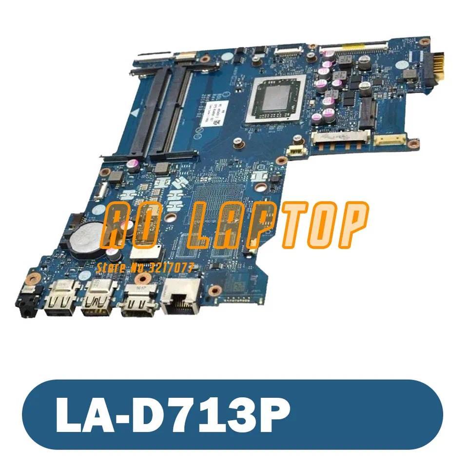 LA-D713P For HP 15.6" 15-BA Laptop Motherboard AMD A12-9700P A10-9600P UMA DDR4 Notebook PC Mainboar