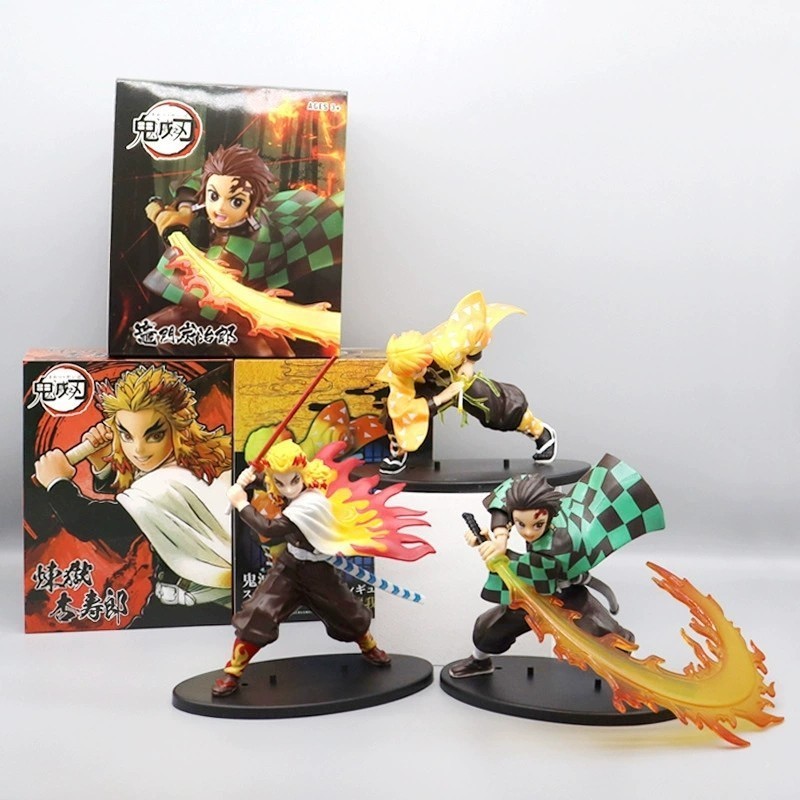 Ornamen Karakter Demon Slayer Koleksi Patung Karakter Komik Patung Anime Demon Slayer