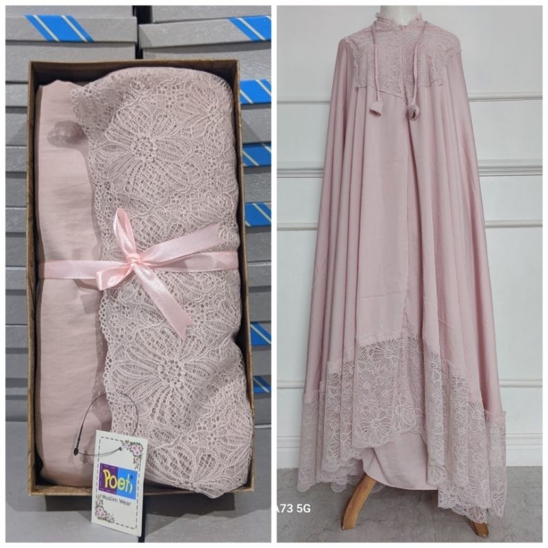 ( Promo ) Mukena Zara By Poeti Premium Quality Silk