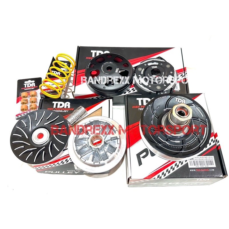 CVT Upgrade Kit TDR Racing Full Spec For All New Nmax-Aerox 155-Nmax-Aerox connected-Lexi