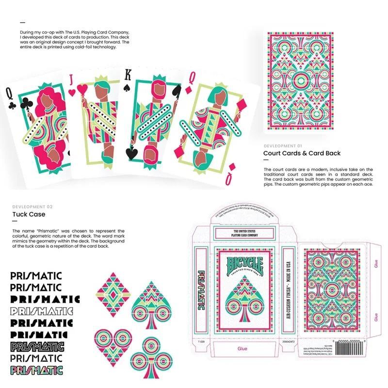 Bicycle Prismatic Playing Cards Deck Poker Size Card Games Magic Tricks