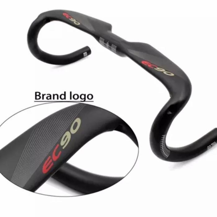 READY EC90 Dropbar Aero Carbon ACM Handlebar Dropbar Roadbike Drop bar Carbon Sepeda - 42 CM