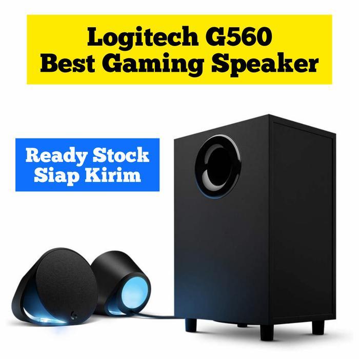 Logitech G560 Best PC Gaming Speaker RGB LightSync Explosive Subwoofer