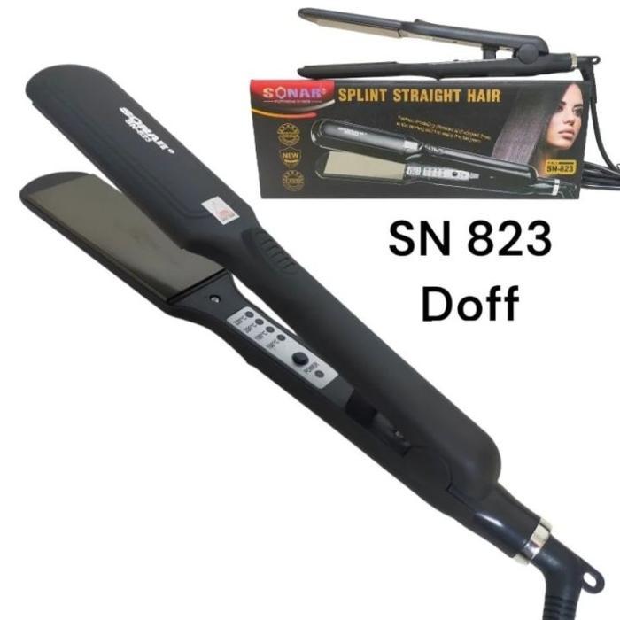 CATOKAN RAMBUT SONAR SN 823 / catok rambut 823  CATOK PELURUS RAMBUT Sisir Straightener Meluruskan -