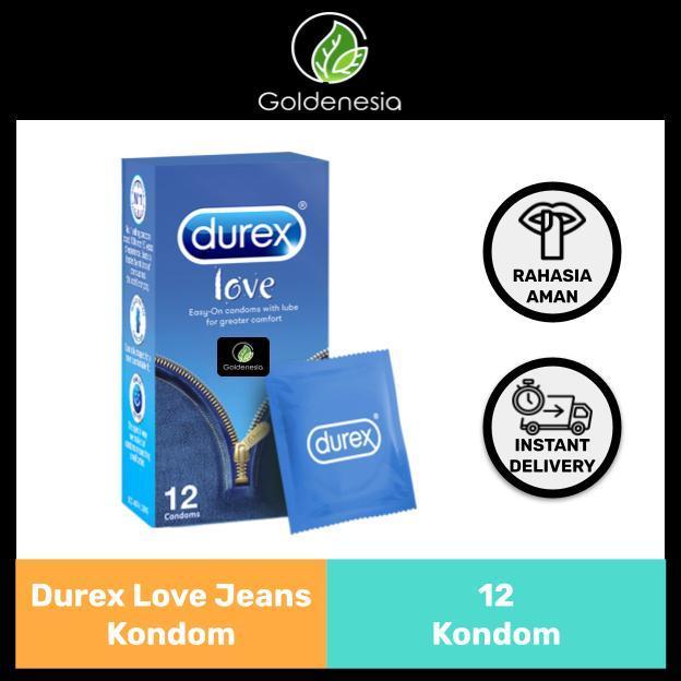 Extra Gratis Ongkir Kondom Durex Love - Isi 12 * natasyamart126 *