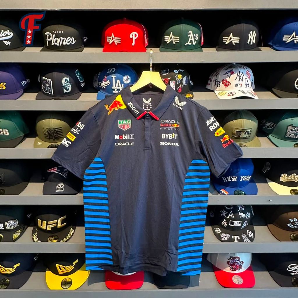Jersey F1 Redbull Racing Navy Polo Jersey Original