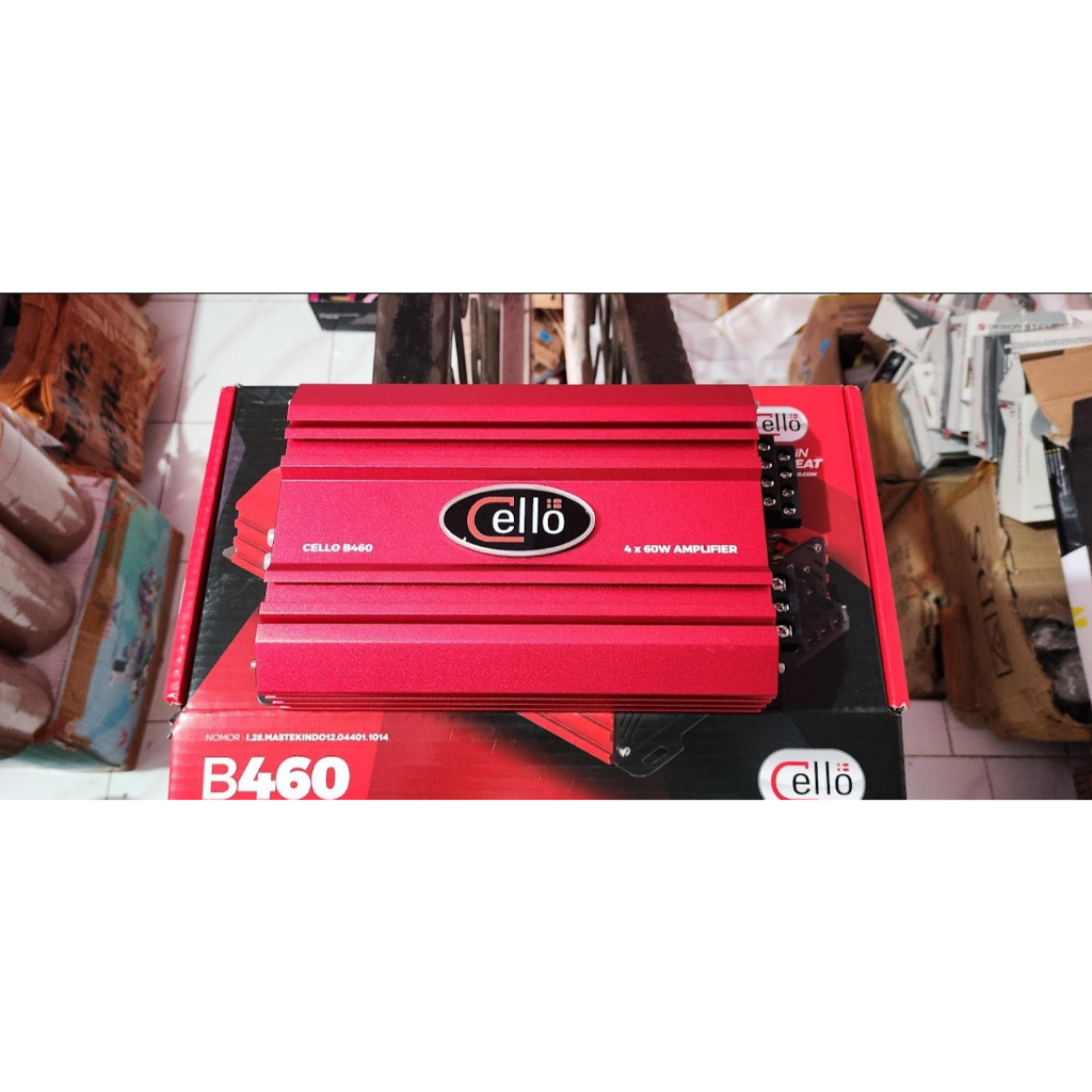 POWER 4 CHANNEL CELLO B460 NEW GENERATION