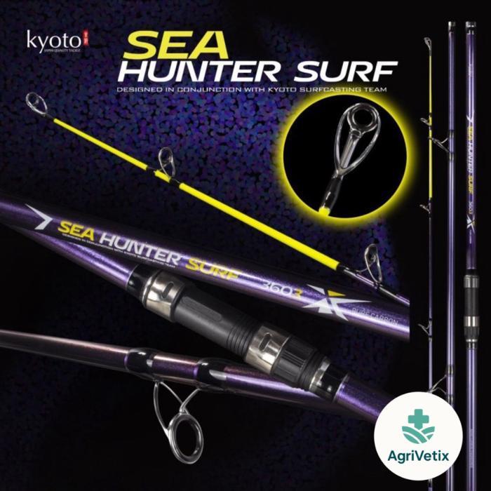 Joran Laut Kyoto Sea Hunter Surf 390 420 Carbon Kuat Murah Lure Weight - 390