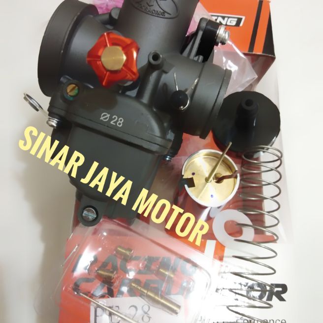 KARBURATOR PE 28 TK RACING KARBU PE 28 TK RACING CARBURATOR PE 28 TK RACING MODER CPO TDR MOTO1 KOSO