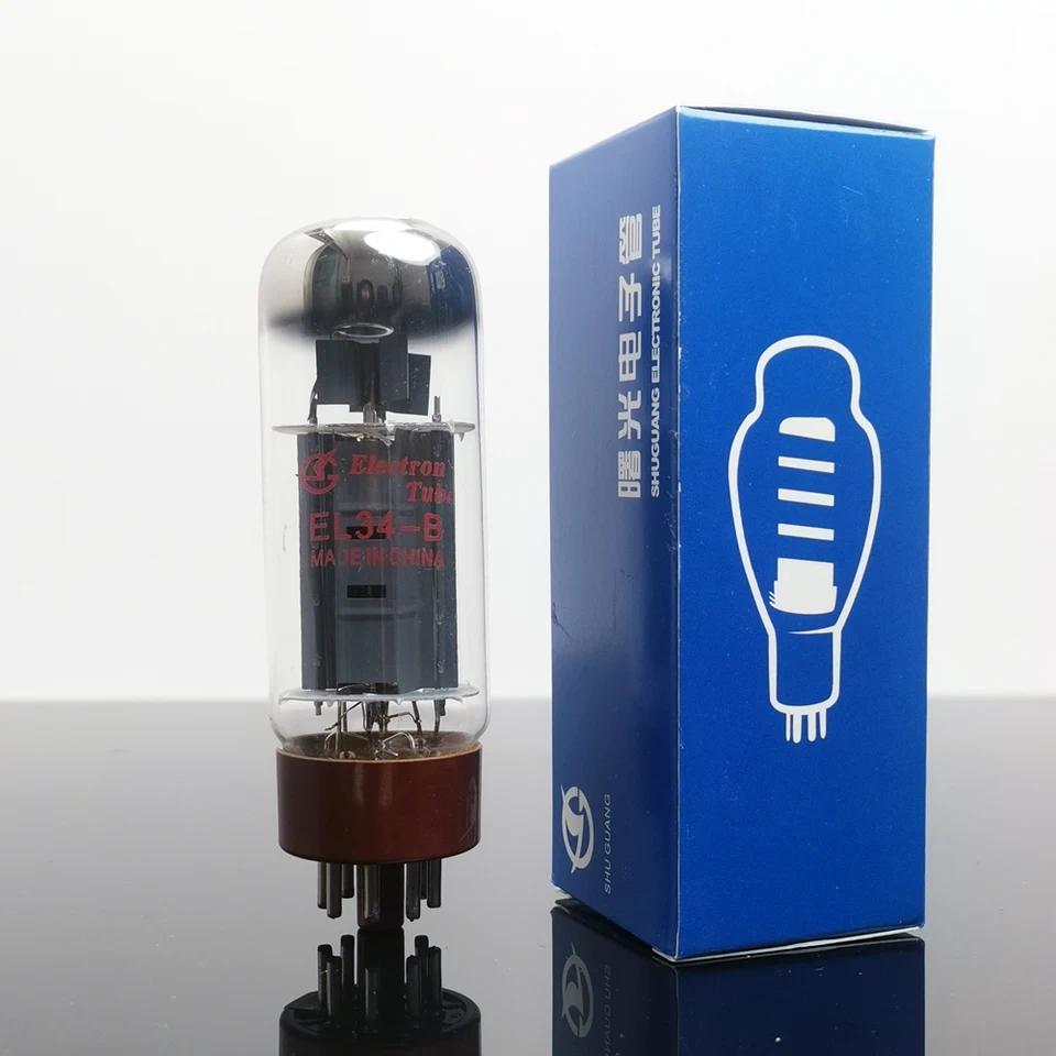 Shuguang EL34-B EL34 Vacuum Tube Replace 6CA7 EL34B 6P3P 5881 EL34M Electron Tube Amplifier  DIY HIF